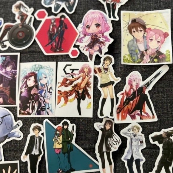 Guilty Crown Anime 50 pcs Sticker Set - Picture 5 of 6